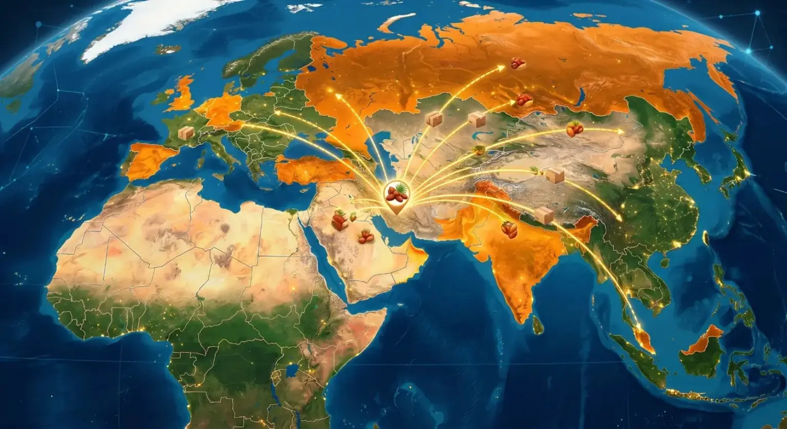 Habib Dates export market routes
