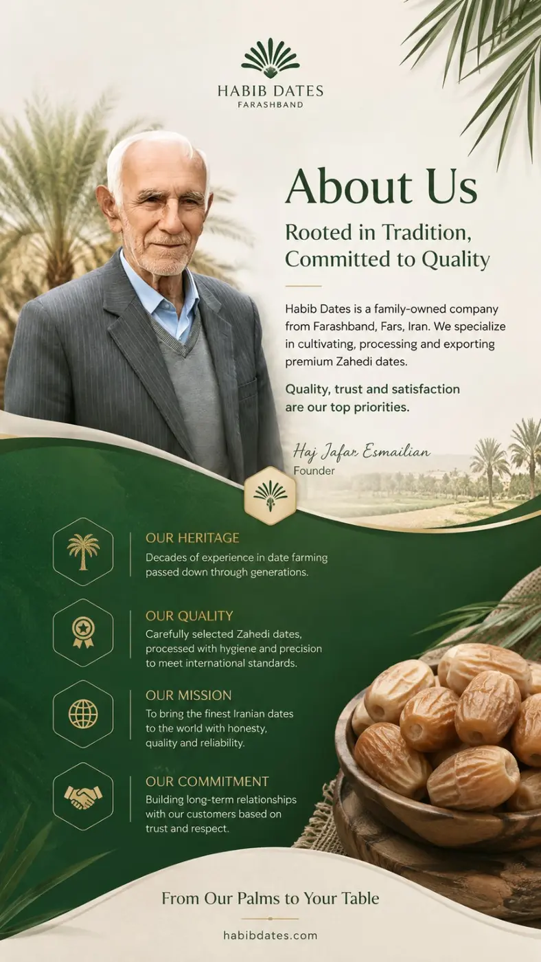 Habib Dates family story and quality commitments